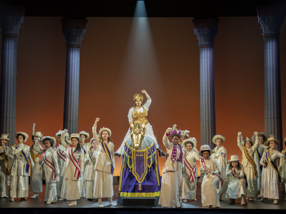 Review “Suffs” (Broadway in Chicago): Incisive!!