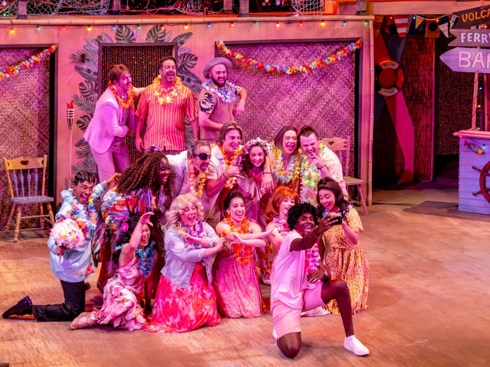 Review “Jimmy Buffett’s Escape to Margaritaville” (Music Theater Works): Chillaxing!